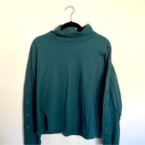 MADEWELL Blue turtle neck